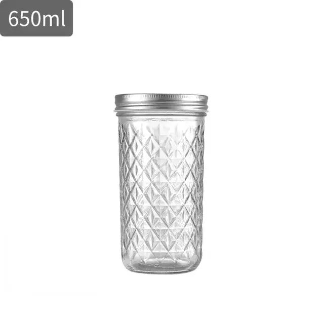 Sealed Glass Jars