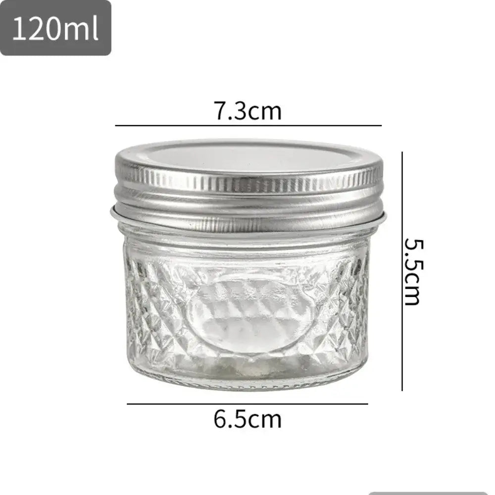 Sealed Glass Jars