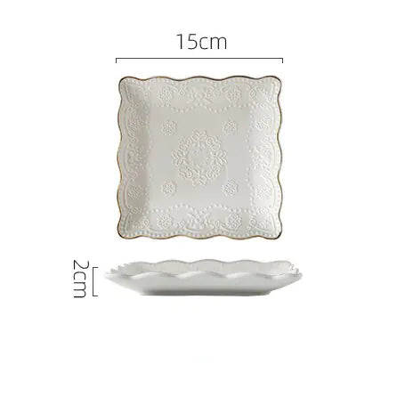 Luxury European Dinner Plates