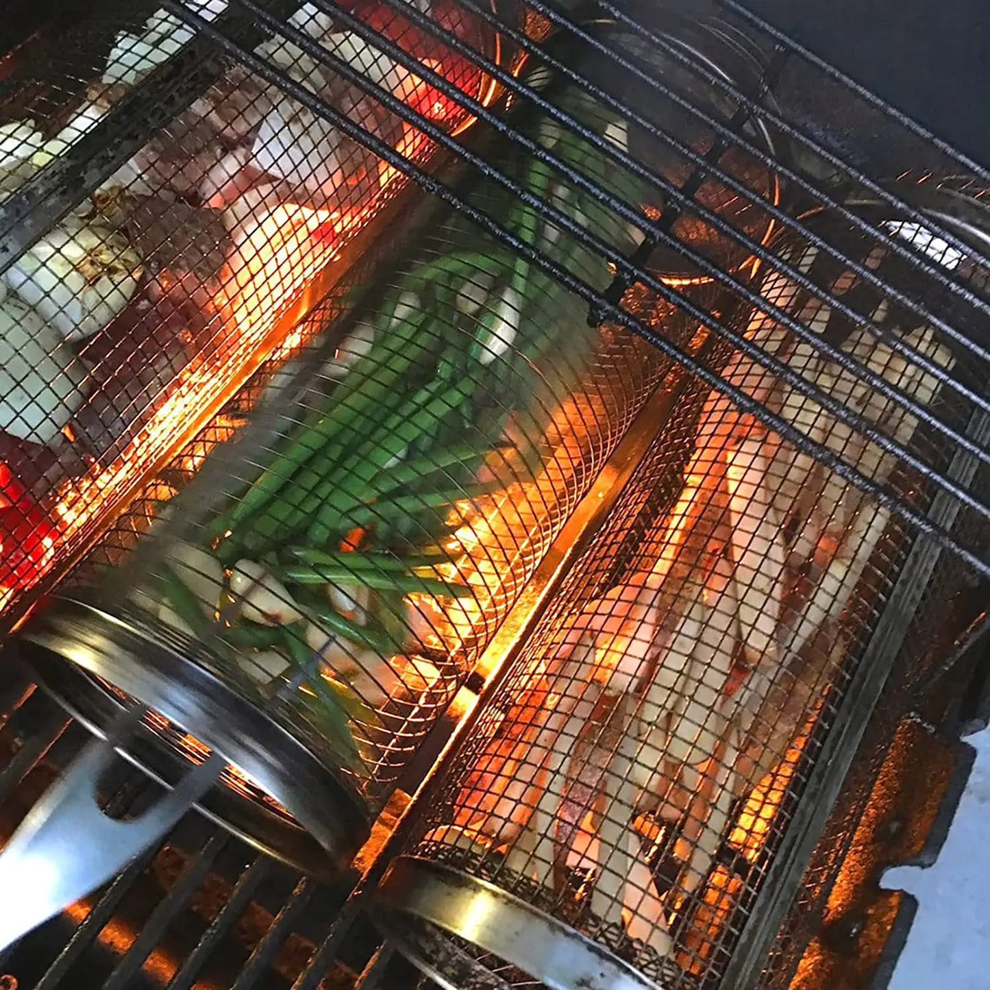 BBQ Rotisserie Basket