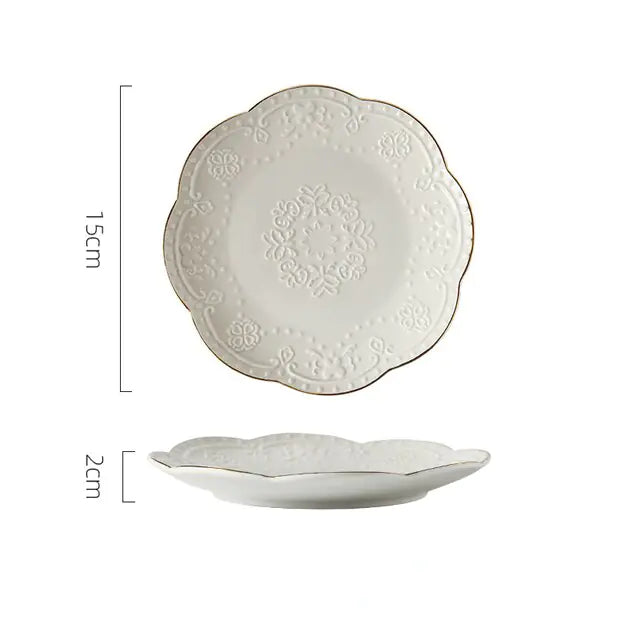 Luxury European Dinner Plates